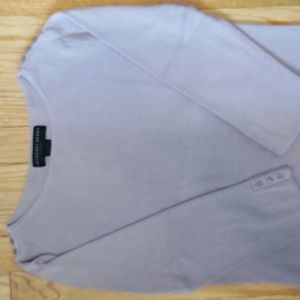 Pale lavender sweater. Silk blend.